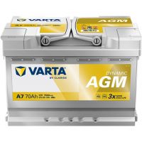 Автомобильный аккумулятор VARTA Silver Dynamic AGM E39 6СТ-70Ah АзЕ 760A (EN) 570901076