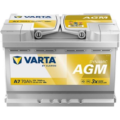 Автомобільний акумулятор VARTA Silver Dynamic AGM E39 6СТ-70Ah АзЕ 760A (EN) 570901076