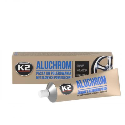 Поліроль K2 Aluchrom для хромованих деталей 120г