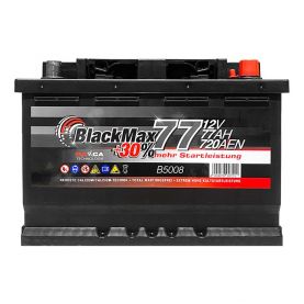 Автомобільний акумулятор BlackMax 6СТ-77Ah АзЕ 720A (EN) B5008