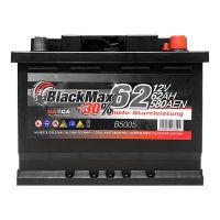 Автомобильный аккумулятор BlackMax 6СТ-62Ah АзЕ 580A (EN) B5005