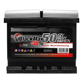 Автомобільний акумулятор BlackMax 6СТ-50Ah АзЕ 440A (EN) B3004