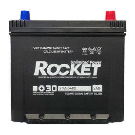 Автомобильный аккумулятор ROCKET Japan 6СТ-65Ah АзЕ ASIA 590A (CCA) SMF 75D23L