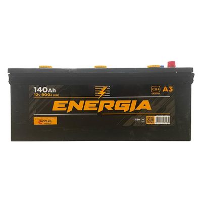 Автомобильный аккумулятор ENERGIA Truck 6СТ-140Ah Аз 900A (EN)