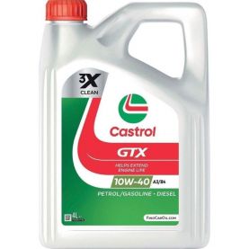Автомобильное моторное масло Castrol GTX UlltraClean 10W-40 4л