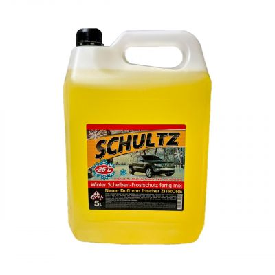 Омивач скла зимовий SCHULTZ -25 ° C жовта диня 5л