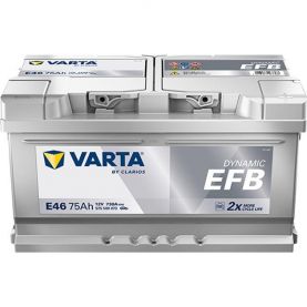 Автомобильный аккумулятор VARTA Blue Dynamic EFB E46 6СТ-75Ah АзЕ 730A (EN) 575500073