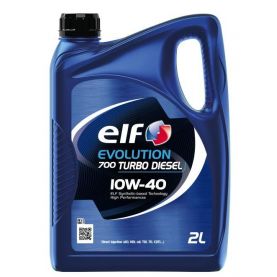 Автомобільна моторна олива Elf Evolution 700 Turbo Diesel 10W-40 2л