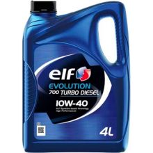 Автомобільна моторна олива Elf Evolution 700 Turbo Diesel 10W-40 4л