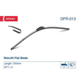 Щётка стеклоочистителя DENSO Wiper Blade бескаркасная 700мм DFR-013