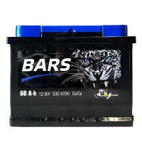 Автомобильный аккумулятор Bars 6СТ-60Ah Аз 530А (EN) 060 271