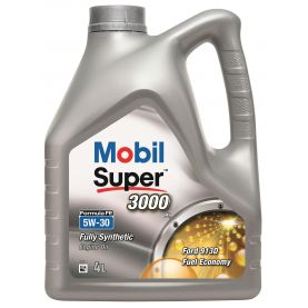 Автомобильное моторное масло Mobil Super 3000 X1 FORMULA-FE EU 5W-30 4л