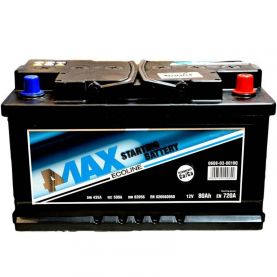 Автомобильный аккумулятор 4MAX 6СТ-80Ah АзЕ 720A (EN)