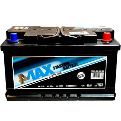 Автомобільний акумулятор 4MAX 6СТ-80Ah АзЕ 720A (EN)