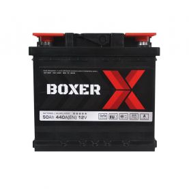 Автомобильный аккумулятор BOXER 6СТ-50Ah Аз 440A 545 81bx