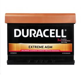 Автомобільний акумулятор DURACELL Extreme AGM 6СТ-70Ah АзЕ 720A 16570010801