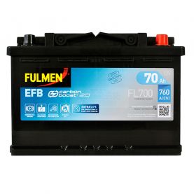Автомобильный аккумулятор FULMEN Start-Stop EFB 6СТ-70Ah АзЕ 760A FL700