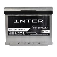 Автомобільний акумулятор INTER Premium 6СТ-65Ah Аз 640A 4820219073710