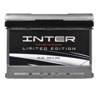 Автомобильный аккумулятор INTER limited edition 6СТ-60Ah Аз 600A inter5