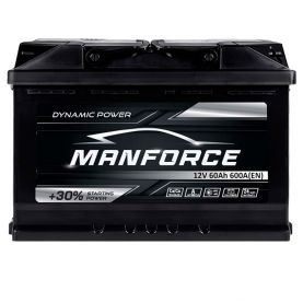 Автомобильный аккумулятор MANFORСE MF 6СТ-60Ah АзЕ 600A 5602689