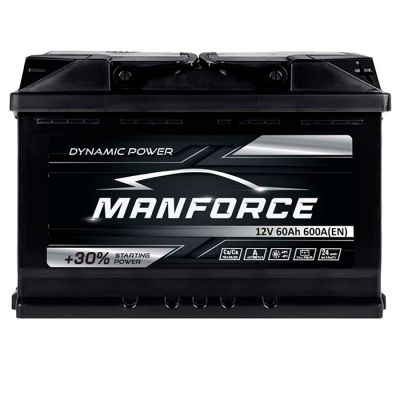 Автомобільний акумулятор MANFORСE MF 6СТ-60Ah АзЕ 600A 5602689