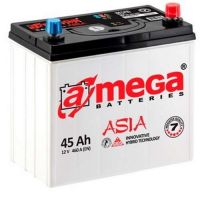Автомобільний акумулятор A-Mega Premium 6СТ-45Ah АзЕ ASIA 460A (EN) ТК