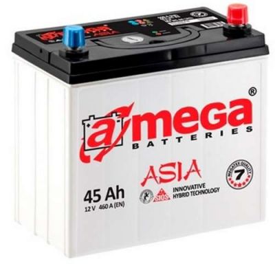 Автомобільний акумулятор A-Mega Premium 6СТ-45Ah АзЕ ASIA 460A (EN) ТК