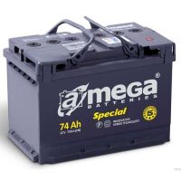 Автомобильный аккумулятор A-Mega Special 6СТ-74Ah АзЕ 750A (EN)