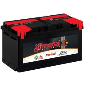 Автомобильный аккумулятор A-Mega Standard 6СТ-100Ah АзЕ 850A (EN)