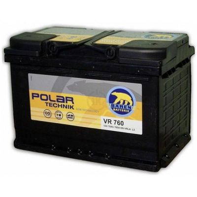 Автомобильный аккумулятор BAREN AGM 6СТ-70Ah АзЕ 740A (EN)