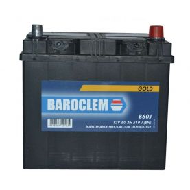 Автомобильный аккумулятор Baroclem Gold 6СТ-60Ah АзЕ ASIA 510A (EN) 560412051BA