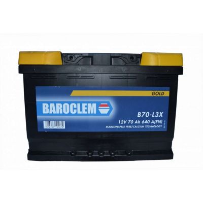 Автомобільний акумулятор Baroclem Gold 6СТ-70Ah АзЕ 640A (EN) 570144064BA