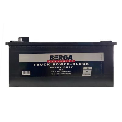 Автомобільний акумулятор BERGA Truck Power Block 6СТ-140Ah Аз 800A (EN) 640103080