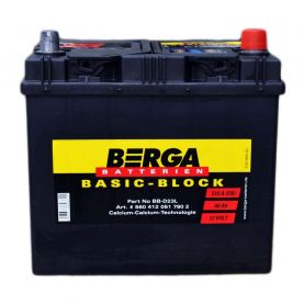 Автомобільний акумулятор BERGA Basic Block 6СТ-60Ah АзЕ ASIA 510A (EN)