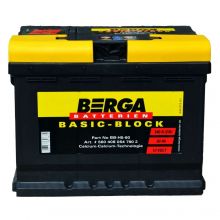 Автомобильный аккумулятор BERGA Basic Block 6СТ-60Ah АзЕ 540A (EN) 560408054