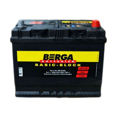 Автомобільний акумулятор BERGA Basic Block 6СТ-68Ah АзЕ ASIA 550A (EN) 568404055