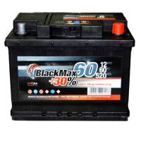 Автомобильный аккумулятор BlackMax 6СТ-60Ah АзЕ 520A (EN) B4005