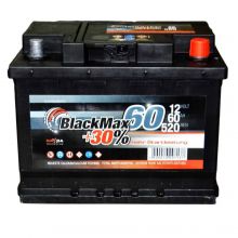 Автомобильный аккумулятор BlackMax 6СТ-60Ah АзЕ 520A (EN) B4005