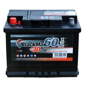Автомобильный аккумулятор BlackMax 6СТ-60Ah Аз 520A (EN) B4006