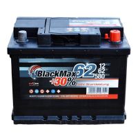 Автомобильный аккумулятор BlackMax 6СТ-62Ah АзЕ 580A (EN) B5005