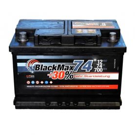 Автомобільний акумулятор BlackMax 6СТ-74Ah Аз 700A (EN) B4009