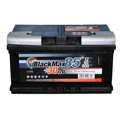 Автомобильный аккумулятор BlackMax 6СТ-85Ah АзЕ 800A (EN) B5010