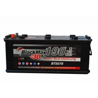 Автомобільний акумулятор BlackMax 6СТ-190Ah АзЕ 1200A (EN) BТ5076