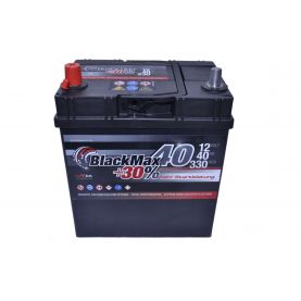 Автомобільний акумулятор BlackMax 6СТ-40Ah Аз ASIA 330A (EN) ТК B4019