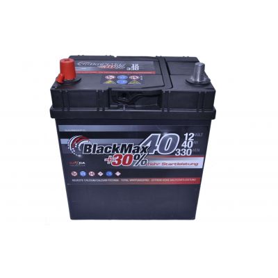 Автомобильный аккумулятор BlackMax 6СТ-40Ah Аз ASIA 330A (EN) ТК B4019