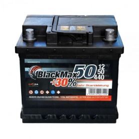 Автомобільний акумулятор BlackMax 6СТ-50Ah АзЕ 440A (EN) B3002