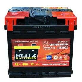 Автомобільний акумулятор BLITZ BATTERIES 6СТ-45Ah Аз 400A (EN) B3003