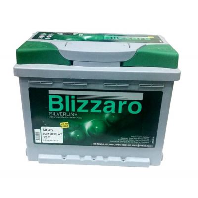 Автомобильный аккумулятор BLIZZARO 6СТ-60Ah АзЕ 540A (EN)