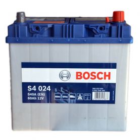 Автомобільний акумулятор BOSCH S4024 6СТ-60Ah АзЕ ASIA 540A (EN) 0092S40240 Автомобільний акумулятор BOSCH S4024 6СТ-60Ah АзЕ ASIA 540A (EN) 0092S40240