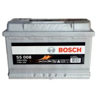 Автомобильный аккумулятор BOSCH S5008 6СТ-77Ah АзЕ 780A (EN) 0092S50080